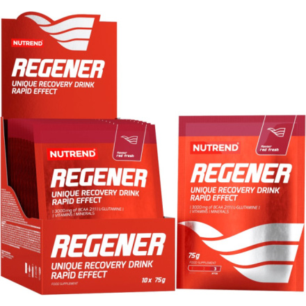 Nutrend REGENER 10x 75 g, red fresh VS-016-750-RF