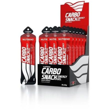 Nutrend CARBOSNACK WITH CAFFEINE sáček, 50 g, cola VG-008-50-CO