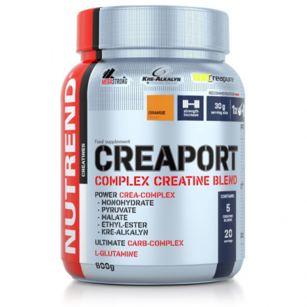 Nutrend CREAPORT 600 g, pomeranč VS-012-600-PO