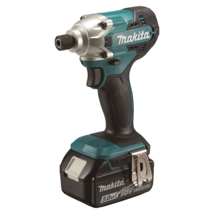 Makita DTD156RTJ Aku rázový šroubovák 1/4" Li-ion LXT 18V/5,0Ah, Makpac DTD156RTJ