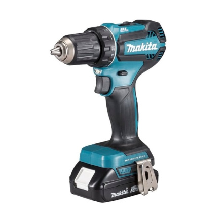 Makita DHP485RAJ Aku bezuhlíkový příklepový šroubovák Li-ion LXT 18V/2,0 Ah,Makpac DHP485RAJ