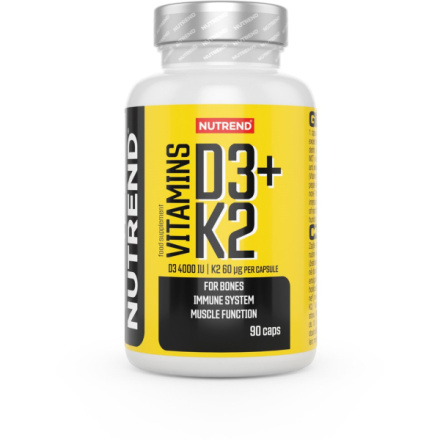 Nutrend Vitamins D3+K2, 90 kapslí VR-097-90-XX