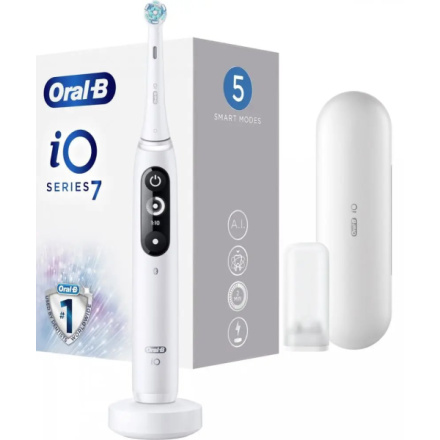 Oral-B Elektrický zubní kartáček Series iO 7 White Alabaster 4210201362982