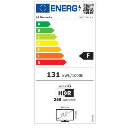 77" LG OLED77B2 OLED77B23LA