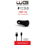 Winner USB nabíječka do auta s technologií Quick Charge 3.0. black 0591194078910