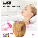 WG aroma Difuzér / Lampa (Strom) dekor dřevo 10002
