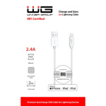 Datový kabel Lightning MFi-USB-A , 2m, (Bílý) 0591194113529
