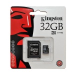 Paměťova karta Kingston microSDHC 32GB UHS-I + adaptér