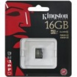 Paměťová karta Kingston microSDHC 16GB UHS-I SDCA10/16GBSP