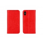 POUZDRO HORIZONTÁLNÍ BOOK SPECIAL Samsung A21S červená (pravá italská kůže) 44445003