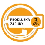 Prodloužená záruka 3 roky, (po registraci na www.eta.cz/prodluzka)