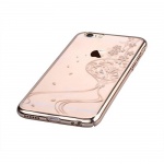 Pouzdro Crystal (Swarovski) Secret iPhone 6/6S champagne gold