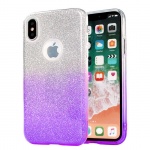 Pouzdro Shining HUAWEI MATE 20 LITE fialová-stříbrná 52312