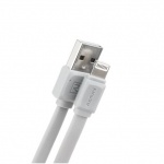 REMAX USB datový Kabel - Fast Pro 2.4A RC-129i - iPhone 5/SE/6/7/8/X Lightning, šedá