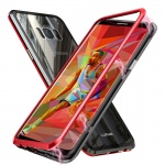 Luphie - Bicolor Magnetic SWORD Case - Iphone X/XS (5,8") černá-červená 53742