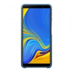 Originální pouzdro - Samsung A7 2018 Galaxy A750 - Gradace Cover (ef-aa750cle) MODRÁ