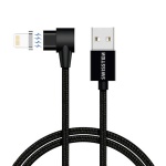 SWISSTEN ARCADE Textilní datový kabel USB - Lightning 1.2m černá 71527800