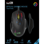 Herní myš WG1 (Černá) 9527