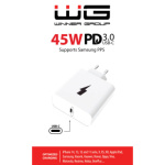 Nabíječka do sítě WG USB-C PD 45W (11313) bílá 11313