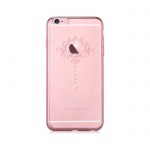 Pouzdro Crystal (Swarovski) Iris iPhone 6/6S rose gold