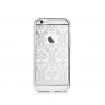 Pouzdro Crystal (Swarovski) Baroque iPhone 6/6S silver