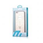 Pouzdro Crystal (Swarovski) Baroque iPhone 6/6S silver