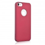 Pouzdro DEVIA Rubber iPhone 5S/5/SE wine red