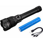 svítilna 8000lm, zoom, USB nabíjení s powerbankou, 60W COB LED 43142