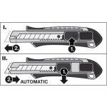 nůž ulamovací s výztuhou, 18mm, Auto-lock 4780022