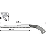 pilka na větve, čepel 300mm 70071