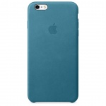 Apple iPhone 6s Plus Leather Case - Marine Blue, MM362ZM/A