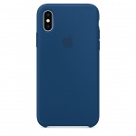 Apple iPhone XS Silicone Case - Blue Horizon, MTF92ZM/A
