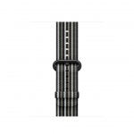 Apple Watch Acc/38/Black Stripe Woven Nylon, MRHC2ZM/A