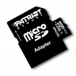 PATRIOT 32GB  microSDHC Class10 (s adaptérem), PSF32GMCSDHC10
