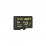PATRIOT 64GB microSDXC CL10 UHS-I 90/45, PEF64GEMCSXC10