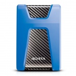 ADATA HD650/2TB/HDD/Externí/2.5"/Modrá/3R, AHD650-2TU31-CBL