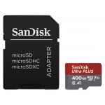 SanDisk Ultra microSDXC 400GB 100MB/s + adaptér, SDSQUAR-400G-GN6MA