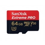 + SanDisk Extreme Pro microSDXC 64GB 100MB/s + ad., 173428