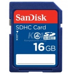 SanDisk SDHC 16GB Class 4, SDSDB-016G-B35