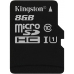 8GB microSDHC Kingston UHS-I Industrial Temp + bez adapteru, SDCIT/8GBSP