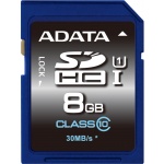 ADATA SDHC 8GB UHS-I Premier,Class 10, ASDH8GUICL10-R