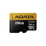 Adata/micro SDXC/256GB/275MBps/UHS-II U3 / Class 10/+ Adaptér, AUSDX256GUII3CL10-CA1