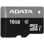 Adata/micro SDHC/16GB/50MBps/UHS-I U1 / Class 10/+ Adaptér, AUSDH16GUICL10-RA1