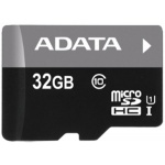 Adata/micro SDHC/32GB/UHS-I U1 / Class 10/+ Adaptér, AUSDH32GUICL10-RA1