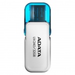 8GB ADATA UV240 USB white  (vhodné pro potisk), AUV240-8G-RWH