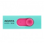8GB ADATA UV220 USB pink/turquoise blue, AUV220-8G-RGNPK