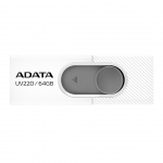 16GB ADATA UV220 USB white/gray, AUV220-16G-RWHGY