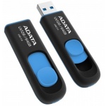 ADATA UV128/64GB/40MBps/USB 3.0/USB-A/Modrá, AUV128-64G-RBE