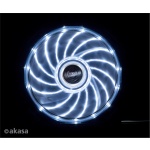 přídavný ventilátor Akasa Vegas LED 12 cm bílá, AK-FN091-WH