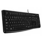 Logitech K120/Drátová USB/CZ-SK layout/Černá, 920-002641